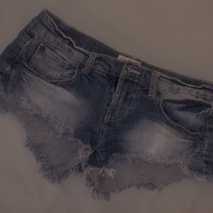 jean shorts